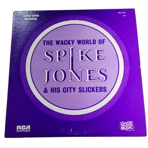 The Wacky World of Spike Jones & His City Slickers vinyl album